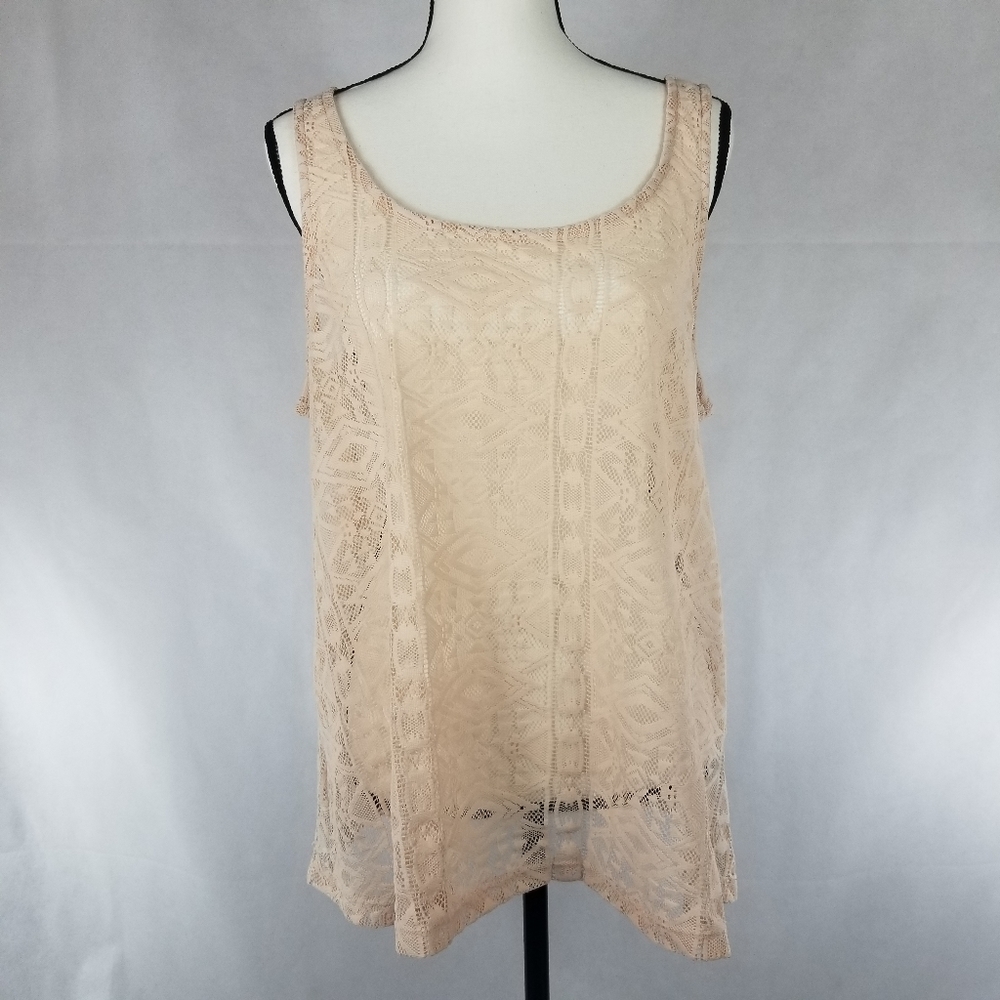 Bobeau Lace Tank